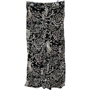 Rachel Zoe pants flowey wide leg high elastic waist NWT women’s size xl black